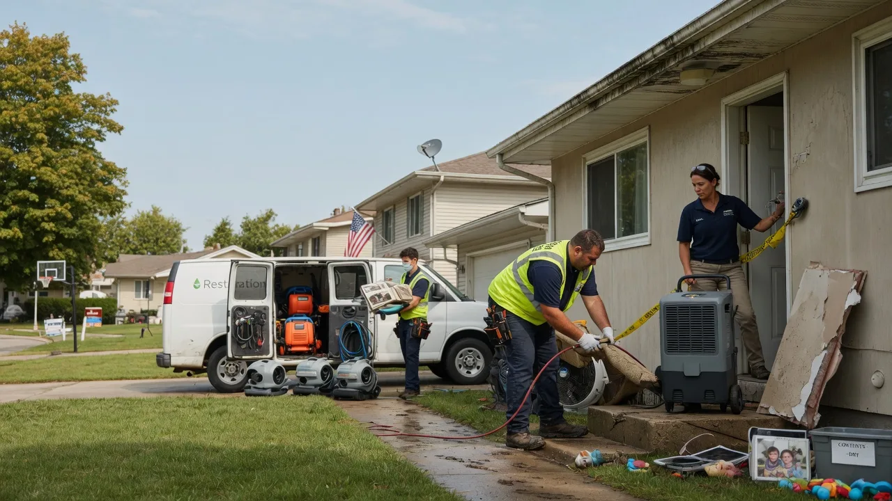 Water Damage Restoration in Rewey, WI near me